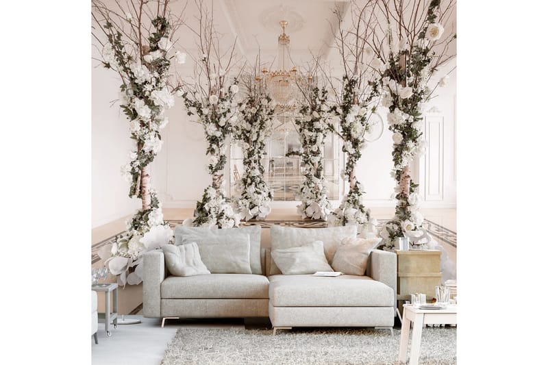 Fototapet Flower Chamber 400x280 - Artgeist sp. z o. o. - Inredning & dekor - Väggdekor - Tapeter & tapettillbehör - Fototapeter