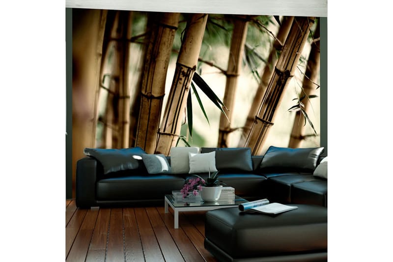 FOTOTAPET Fog And Bamboo Forest 400x309 - Artgeist sp. z o. o. - Inredning & dekor - Väggdekor - Tapeter & tapettillbehör - Fototapeter