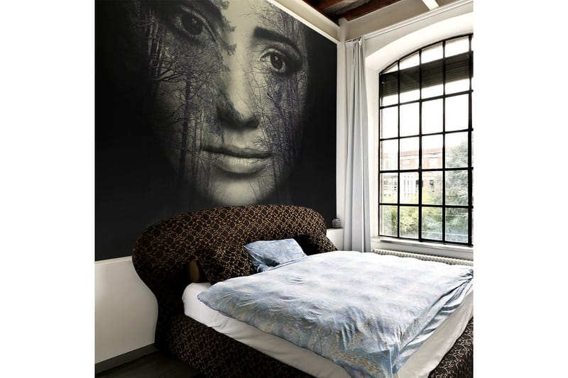 Fototapet Forest Mask 400x309, Artgeist sp. z o. o.