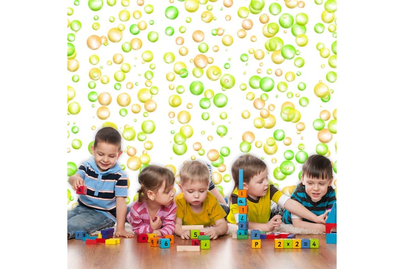 Fototapet Fun Bubbles 50x1000 - Artgeist sp. z o. o. - Inredning & dekor - Väggdekor - Tapeter & tapettillbehör - Fototapeter