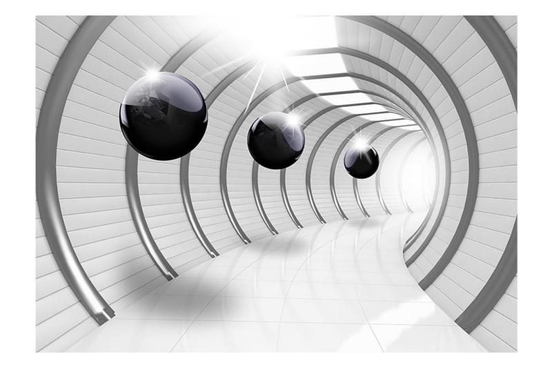 FOTOTAPET Futuristic Tunnel 250x175 - Artgeist sp. z o. o. - Inredning & dekor - Väggdekor - Tapeter & tapettillbehör - Fototapeter