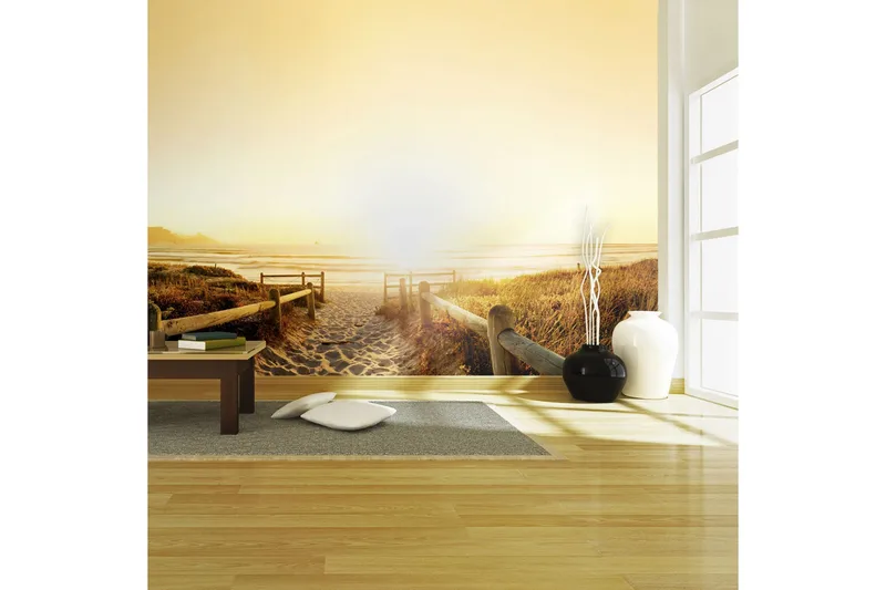 Fototapet Går Riktning Mot Solen 450x270, Artgeist sp. z o. o.