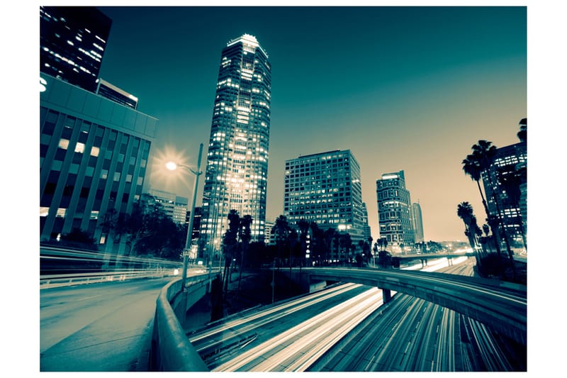 Fototapet Gatorna Los Angeles 200x154, Artgeist sp. z o. o.