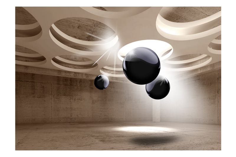 FOTOTAPET Geometric Glare 200x140 - Artgeist sp. z o. o. - Inredning & dekor - Väggdekor - Tapeter & tapettillbehör - Fototapeter