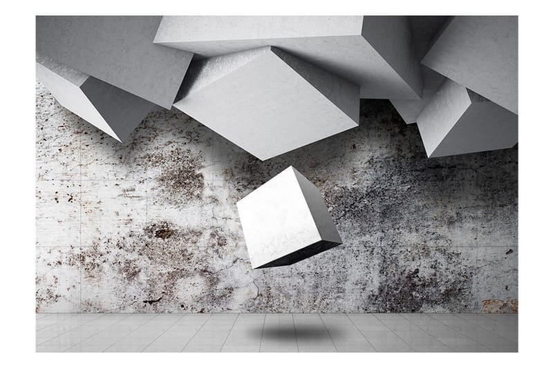 FOTOTAPET Geometric Rain 350x245 - Artgeist sp. z o. o. - Inredning & dekor - Väggdekor - Tapeter & tapettillbehör - Fototapeter