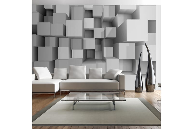 FOTOTAPET Geometric Puzzle 400x280, Artgeist sp. z o. o.