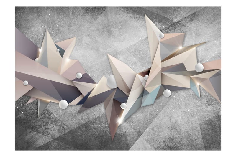 Fototapet Geometrical Constellation 250x175 - Artgeist sp. z o. o. - Inredning & dekor - Väggdekor - Tapeter & tapettillbehör - Fototapeter