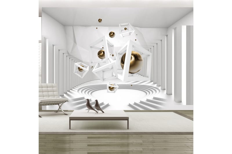 FOTOTAPET Geometrical Corridor 100x70, Artgeist sp. z o. o.