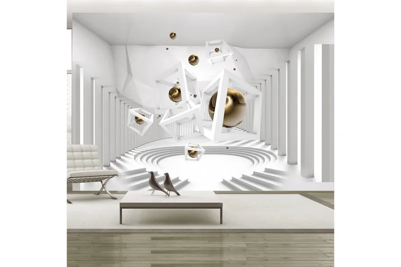 FOTOTAPET Geometrical Corridor 350x245, Artgeist sp. z o. o.