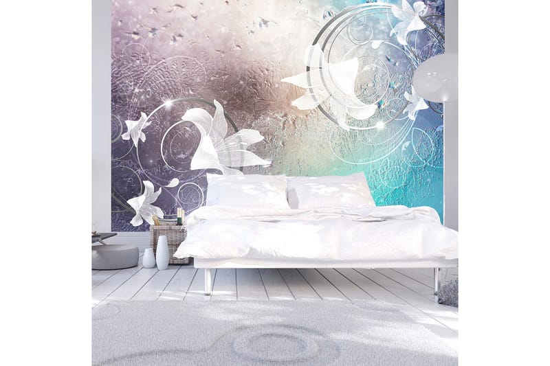 FOTOTAPET Glass Flowers 400x280, Artgeist sp. z o. o.