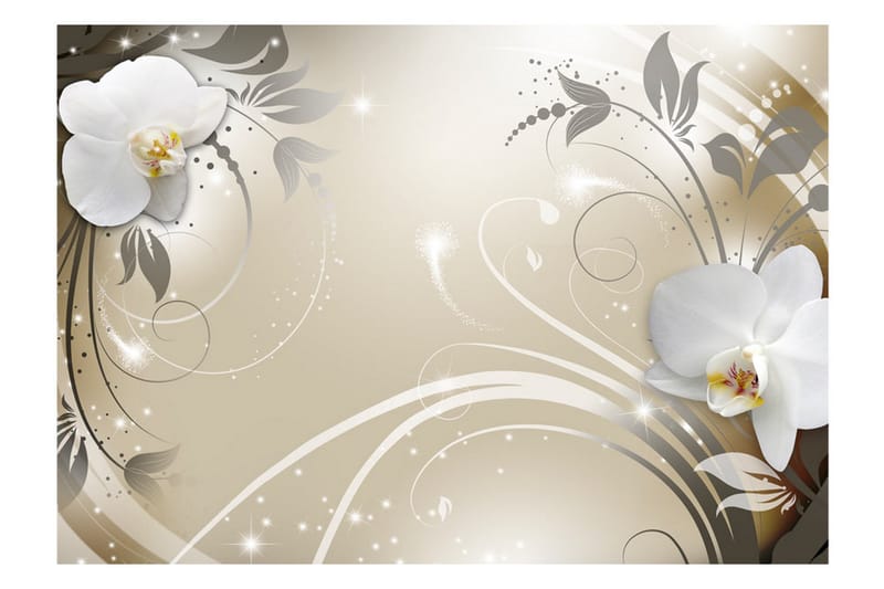 FOTOTAPET Gold Dance 200x140 - Artgeist sp. z o. o. - Inredning & dekor - Väggdekor - Tapeter & tapettillbehör - Fototapeter