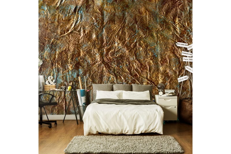 FOTOTAPET Gold Of Atlantis 400x280 - Artgeist sp. z o. o. - Inredning & dekor - Väggdekor - Tapeter & tapettillbehör - Fototapeter