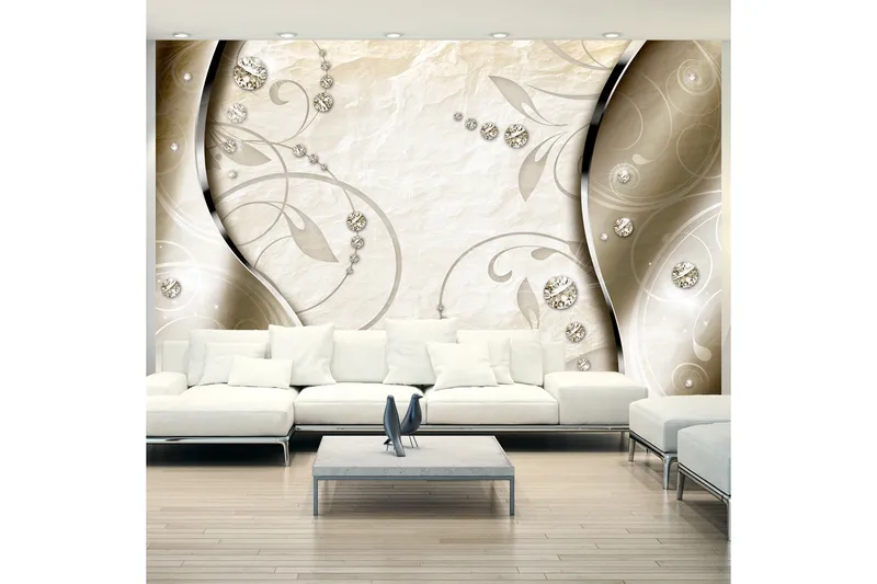 FOTOTAPET Gold Ornament 300x210, Artgeist sp. z o. o.