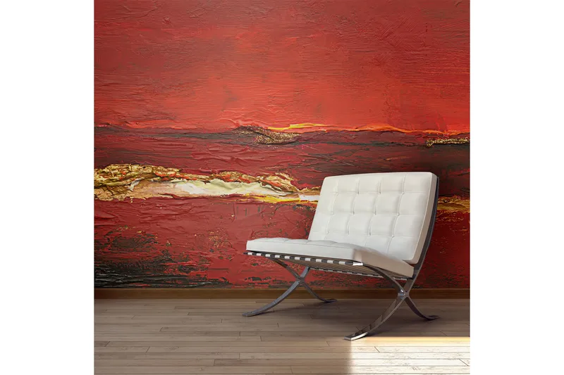 FOTOTAPET Gold Wave 400x309, Artgeist sp. z o. o.