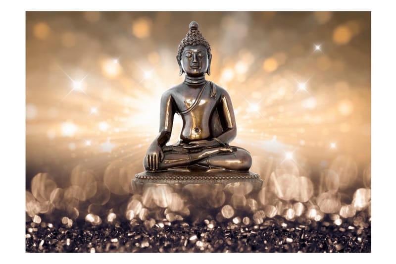 Fototapet Golden Enlightenment 350x245 - Artgeist sp. z o. o. - Inredning & dekor - Väggdekor - Tapeter & tapettillbehör - Fototapeter