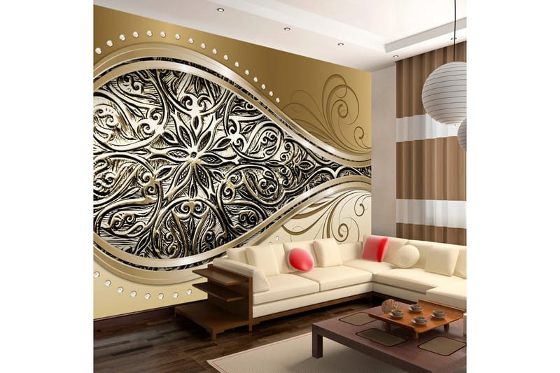 Fototapet Golden Eye 300x210 - Artgeist sp. z o. o. - Inredning & dekor - Väggdekor - Tapeter & tapettillbehör - Fototapeter