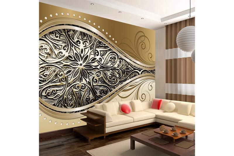 FOTOTAPET Golden Eye 350x245, Artgeist sp. z o. o.