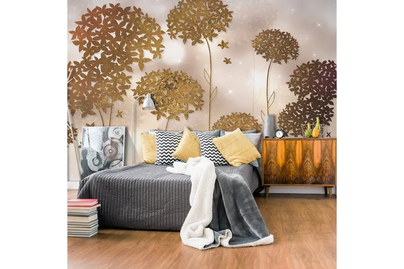 FOTOTAPET Golden Garden 150x105, Artgeist sp. z o. o.