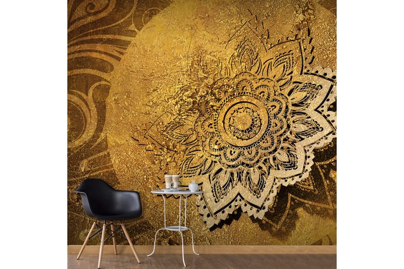 FOTOTAPET Golden Illumination 250x175 - Artgeist sp. z o. o. - Inredning & dekor - Väggdekor - Tapeter & tapettillbehör - Fototapeter