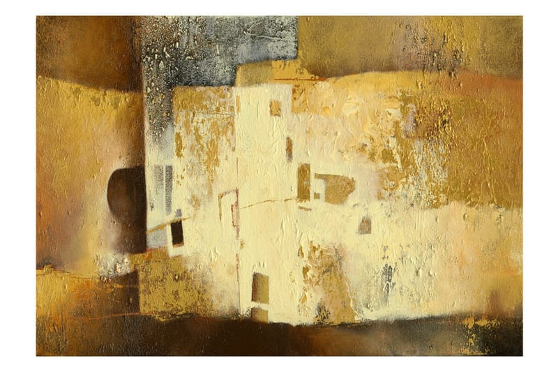 Fototapet Golden Oddity 350x245 - Artgeist sp. z o. o. - Inredning & dekor - Väggdekor - Tapeter & tapettillbehör - Fototapeter