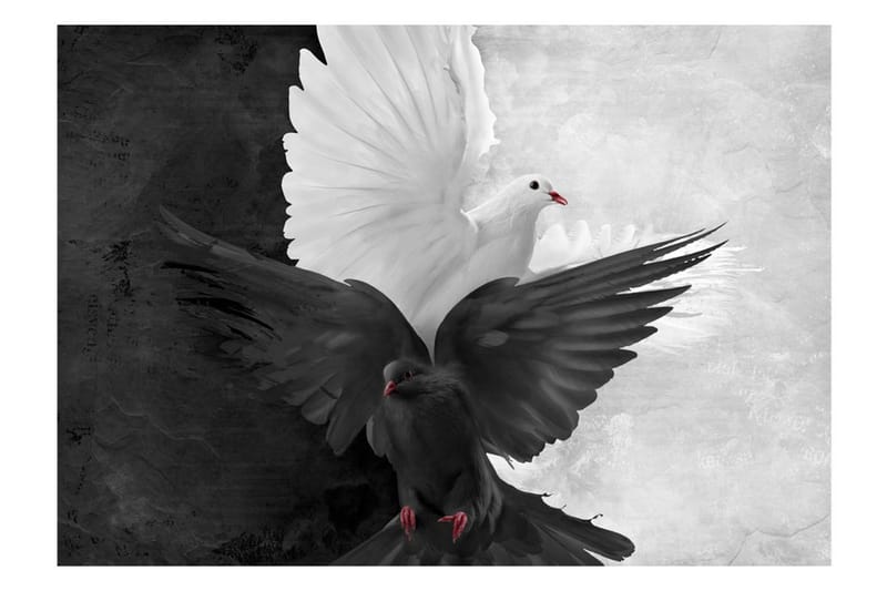 Fototapet Good Vs Evil 200x154 - Artgeist sp. z o. o. - Inredning & dekor - Väggdekor - Tapeter & tapettillbehör - Fototapeter