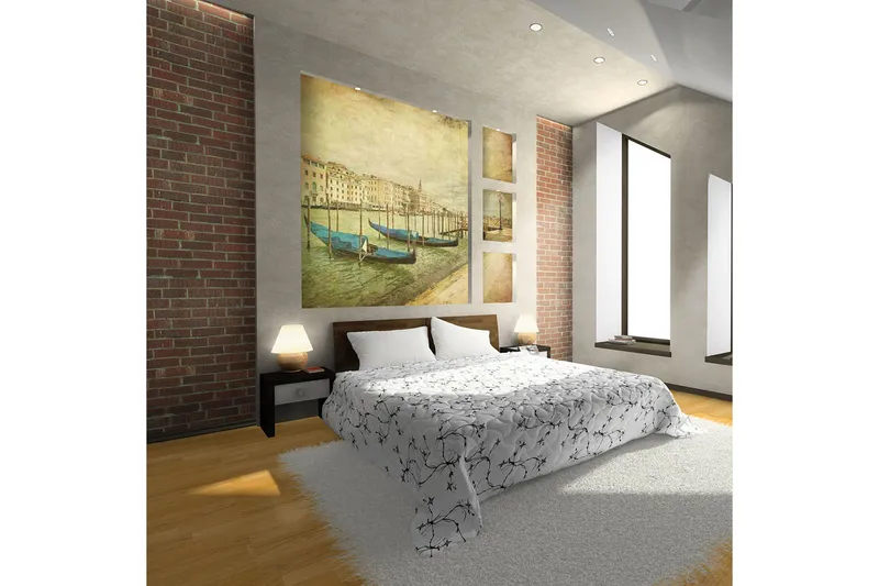 Fototapet Grand Canal Venice Vintage 300x231 - Artgeist sp. z o. o. - Inredning & dekor - Väggdekor - Tapeter & tapettillbehör - Fototapeter