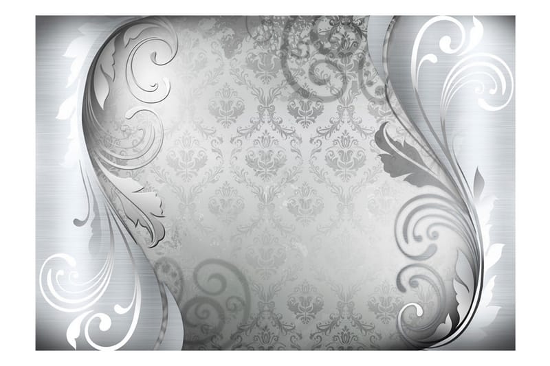 Fototapet Gray Ornament 100x70 - Artgeist sp. z o. o. - Inredning & dekor - Väggdekor - Tapeter & tapettillbehör - Fototapeter