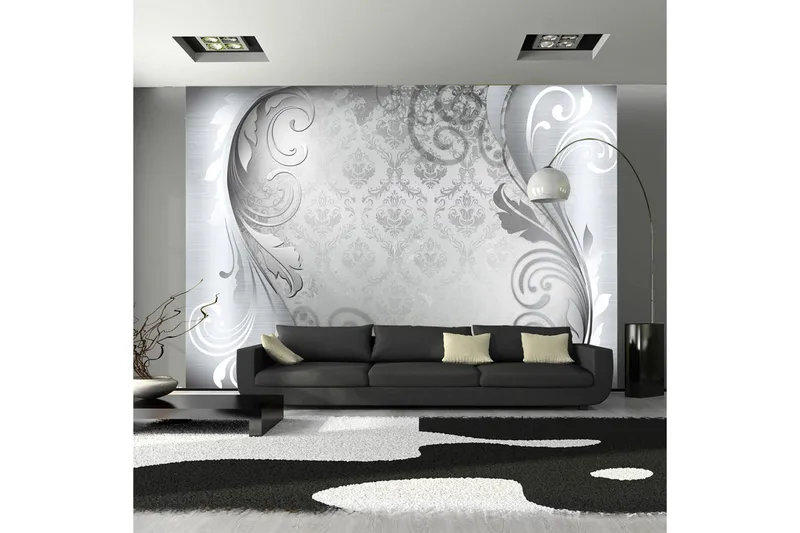 FOTOTAPET Gray Ornament 200x140, Artgeist sp. z o. o.
