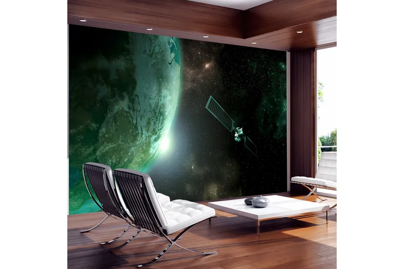 Fototapet Green Planet 300x210 - Artgeist sp. z o. o. - Inredning & dekor - Väggdekor - Tapeter & tapettillbehör - Fototapeter