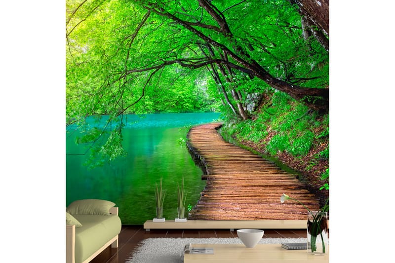 FOTOTAPET Green Peace 350x245 - Artgeist sp. z o. o. - Inredning & dekor - Väggdekor - Tapeter & tapettillbehör - Fototapeter