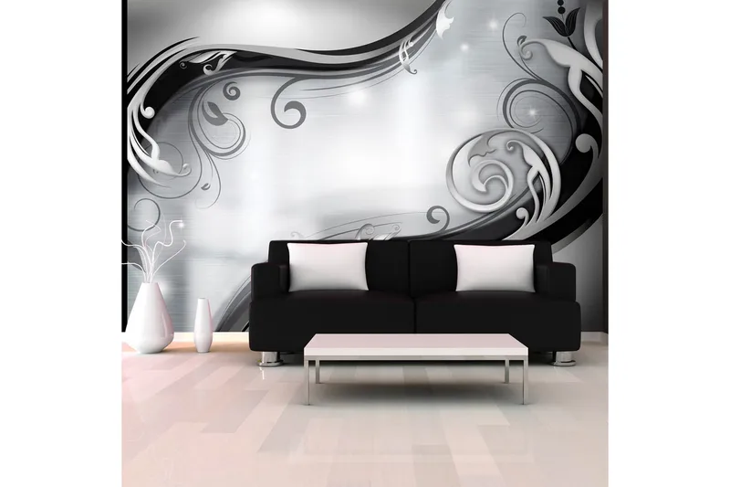 Fototapet Grey Wall 100x70, Artgeist sp. z o. o.