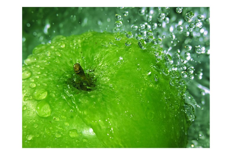 FOTOTAPET Grönt Äpple 250x193 - Artgeist sp. z o. o. - Inredning & dekor - Väggdekor - Tapeter & tapettillbehör - Fototapeter