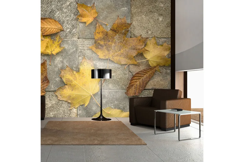 Fototapet Harbinger Of Autumn 300x231 - Artgeist sp. z o. o. - Inredning & dekor - Väggdekor - Tapeter & tapettillbehör - Fototapeter