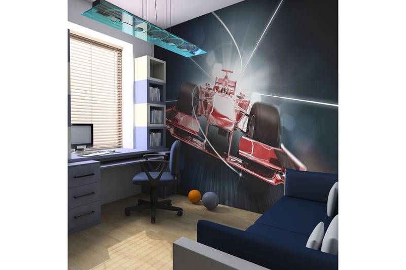 FOTOTAPET Hastighet Och Dynamik Formel 1 350x270 - Artgeist sp. z o. o. - Inredning & dekor - Väggdekor - Tapeter & tapettillbehör - Fototapeter