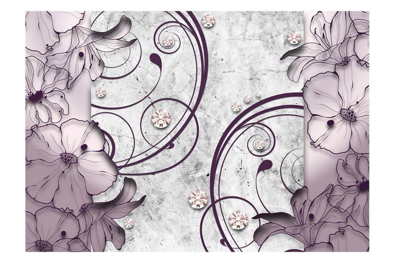 Fototapet Heather Dream 150x105 - Artgeist sp. z o. o. - Inredning & dekor - Väggdekor - Tapeter & tapettillbehör - Fototapeter