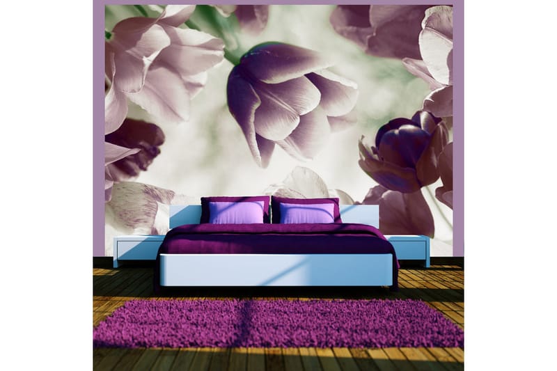 Fototapet Heavenly Tulips 200x154, Artgeist sp. z o. o.
