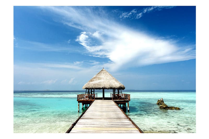 Fototapet Holiday Adventure 100x70 - Artgeist sp. z o. o. - Inredning & dekor - Väggdekor - Tapeter & tapettillbehör - Fototapeter