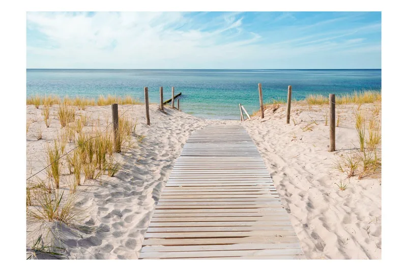 Fototapet Holiday At The Seaside 300x210 - Artgeist sp. z o. o. - Inredning & dekor - Väggdekor - Tapeter & tapettillbehör - Fototapeter