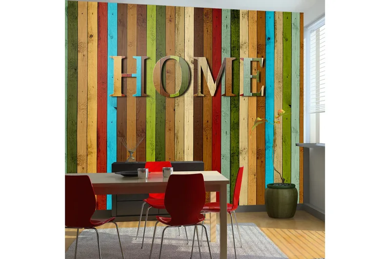 Fototapet Home Decoration 200x154 - Artgeist sp. z o. o. - Inredning & dekor - Väggdekor - Tapeter & tapettillbehör - Fototapeter