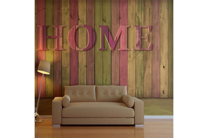 FOTOTAPET House Pink 300x231 - Artgeist sp. z o. o. - Inredning & dekor - Väggdekor - Tapeter & tapettillbehör - Fototapeter