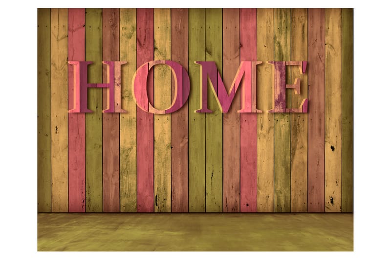 FOTOTAPET House Pink 300x231 - Artgeist sp. z o. o. - Inredning & dekor - Väggdekor - Tapeter & tapettillbehör - Fototapeter