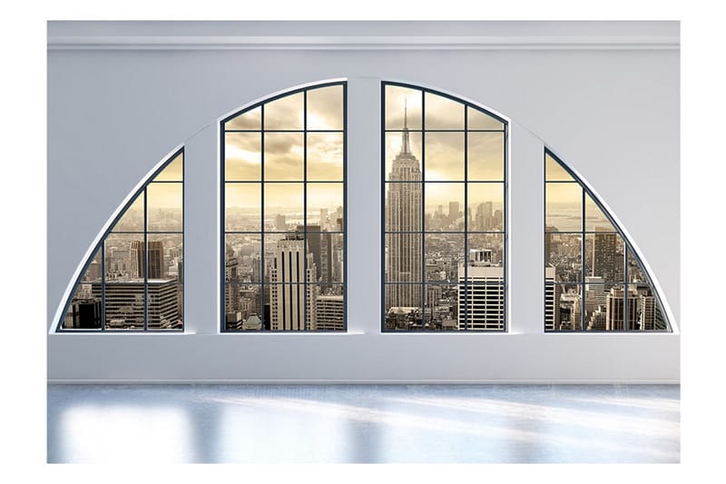 FOTOTAPET Illuminations Empire State Building 350x245 - Artgeist sp. z o. o. - Inredning & dekor - Väggdekor - Tapeter & tapettillbehör - Fototapeter