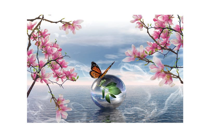 Fototapet In A Soap Bubble 350x245 - Artgeist sp. z o. o. - Inredning & dekor - Väggdekor - Tapeter & tapettillbehör - Fototapeter