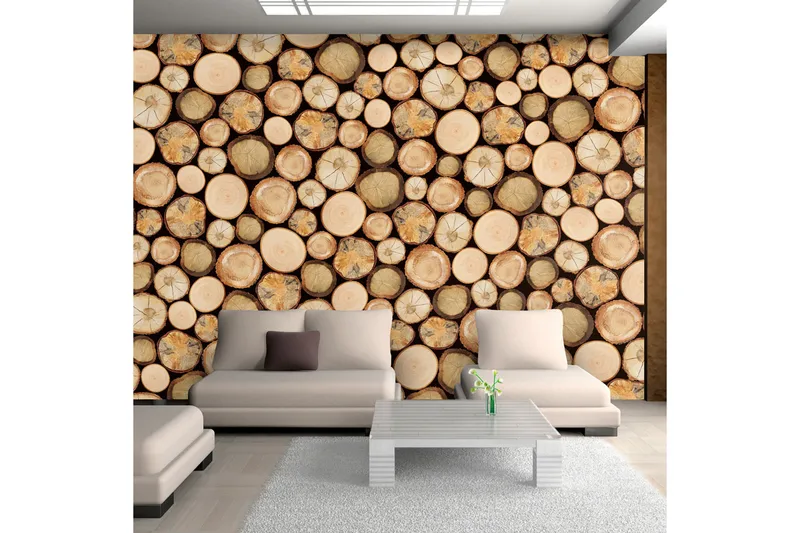 FOTOTAPET In Sawmill 400x280, Artgeist sp. z o. o.