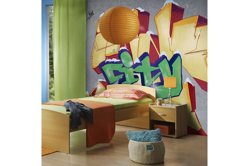 Fototapet Inner City Life 200x154 - Artgeist sp. z o. o. - Inredning & dekor - Väggdekor - Tapeter & tapettillbehör - Fototapeter