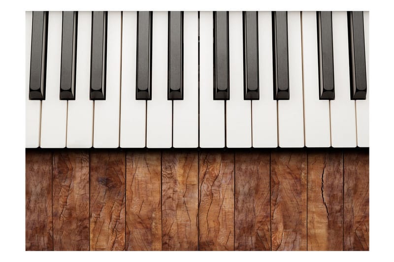 Fototapet Inspired By Chopin Mahogany 350x245 - Artgeist sp. z o. o. - Inredning & dekor - Väggdekor - Tapeter & tapettillbehör - Fototapeter