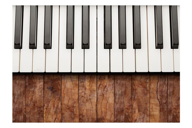 FOTOTAPET Inspired By Chopin Mahogany 400x280 - Artgeist sp. z o. o. - Inredning & dekor - Väggdekor - Tapeter & tapettillbehör - Fototapeter
