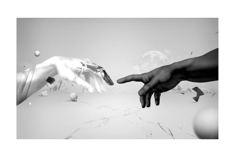 Fototapet Intergalactic Touch 450x270 - Artgeist sp. z o. o. - Inredning & dekor - Väggdekor - Tapeter & tapettillbehör - Fototapeter