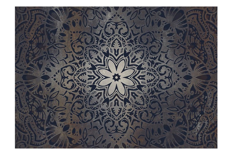 FOTOTAPET Iron Flowers 150x105 - Artgeist sp. z o. o. - Inredning & dekor - Väggdekor - Tapeter & tapettillbehör - Fototapeter