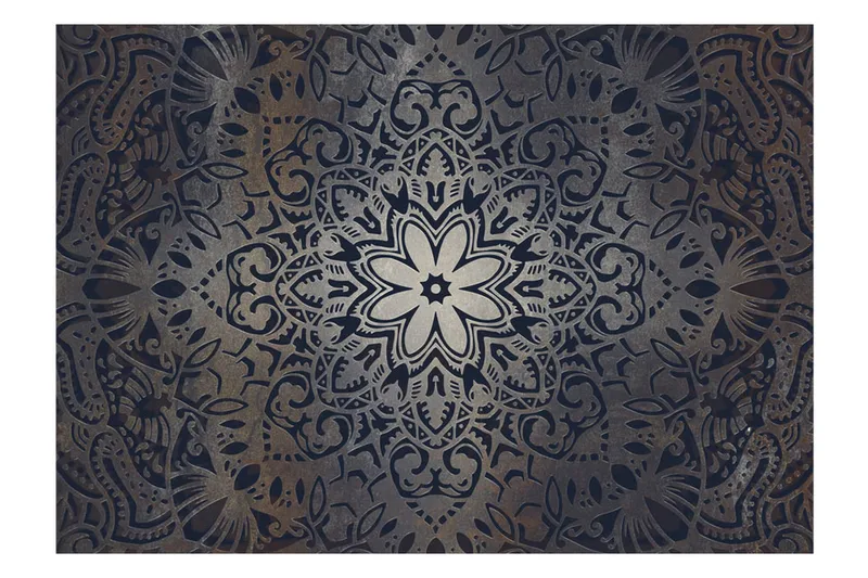 FOTOTAPET Iron Flowers 250x175 - Artgeist sp. z o. o. - Inredning & dekor - Väggdekor - Tapeter & tapettillbehör - Fototapeter